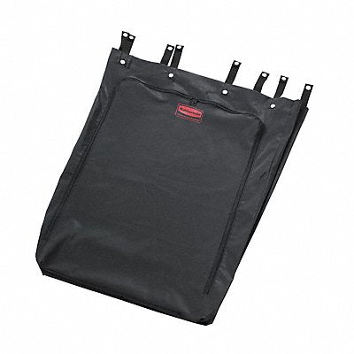 Linen Hamper Bag Black Vinyl