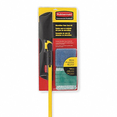 Spray Mop Kit 18 in W Yellow