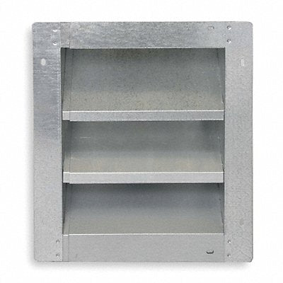 Louver Adj w/ 40 to 52 In Galv Steel