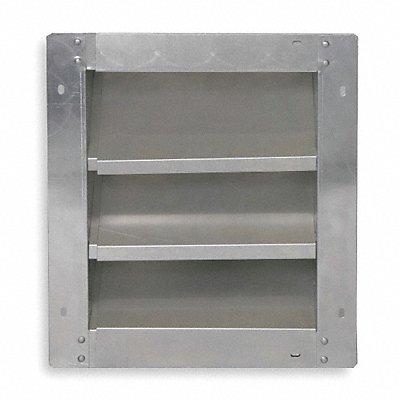 Louver Adj w/ 28 to 46 In Aluminum