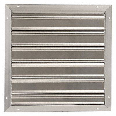 Exhaust Shutter Single Panel 24 In