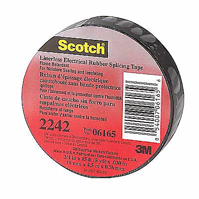 Insulating Elec Tape 1.5 inx30 ft PK12