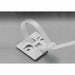 Cable Tie Base 2 Way Ivory PK500