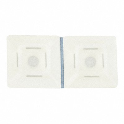 Cable Tie Base 4 Way Natural PK500