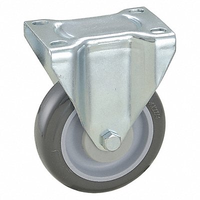 Standard Plate Caster Rigid 300 lb.