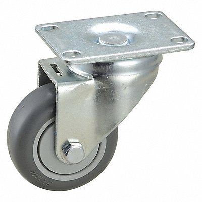 NSF-Listed Plate Caster Swivel 210 lb.