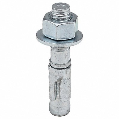 Wedge Anchor 1/2 -13 Steel 1/2 in PK25