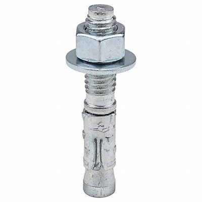 Wedge Anchor 3/8 -16 Steel 3/8 in PK50
