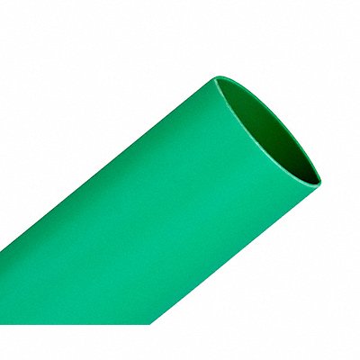 Shrink Tubing 200 ft Green 0.5 in ID PK3