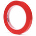 Floor Tape Red 1/2 inx108 ft Roll PK72
