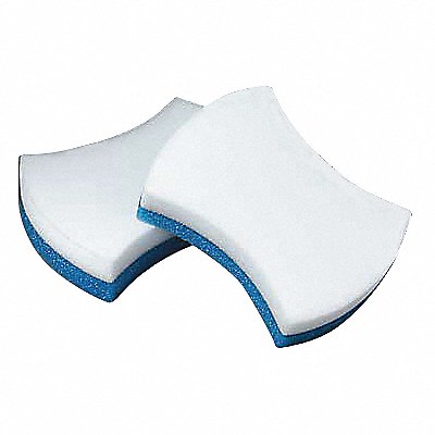 Scouring Pad 4 1/2 in L Blue PK60