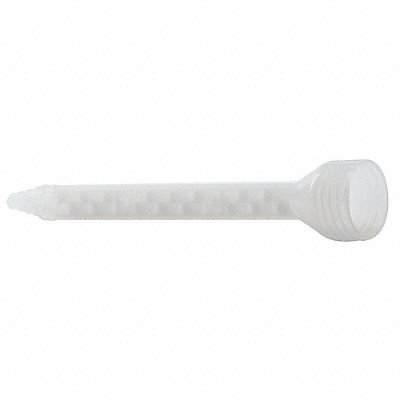 Mixing Nozzle White Plastic 5 3/4 L PK36