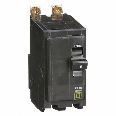 Circuit Breaker 15A Bolt On 120/240V 2P