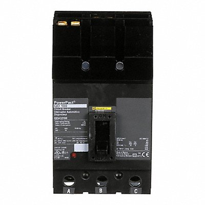 Circuit Breaker 100A 3P 240VAC QD