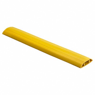 Cable Protector 1 Channel Yellow 3 ft L