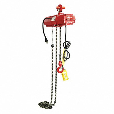 Electric Chain Hoist 300 lb 10 ft.