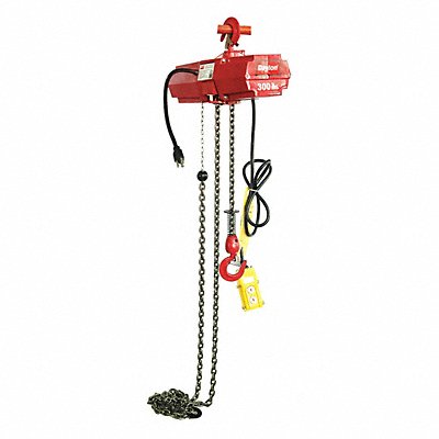 Electric Chain Hoist 300 lb 20 ft.