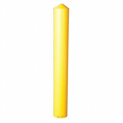 E7132 Bollard Cover 6 In Dia 56 In H Yellow