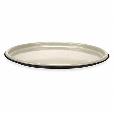 Drum Cover White Steel 20 to 30 gal