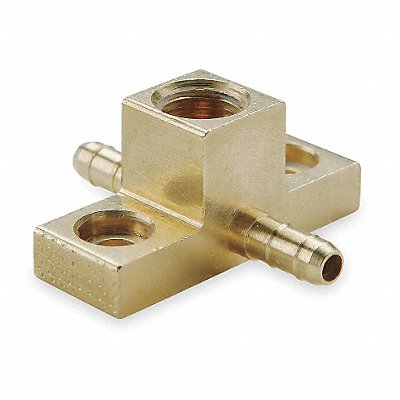 Adapter Tee 0.170 In Barbed Brass