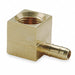 Female 90Deg Elbow 0.250In Tube Brass