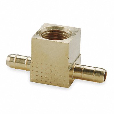 Female Branch Tee 0.170 In Tube Brass