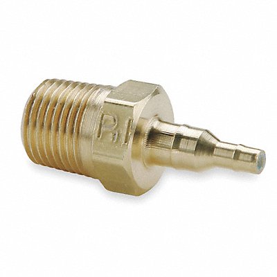 Barb to Pipe Adapt 0.170/0.096 In Brass