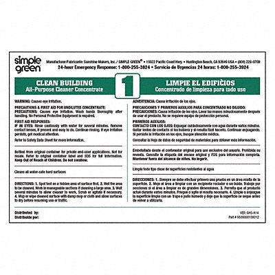 Secondary Bottle Label Paper PK10