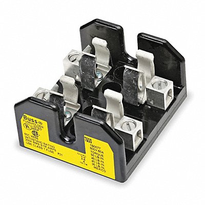 Fuse Block 31 to 60A T 2 Pole