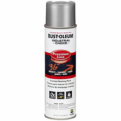 Precision Line Marking Paint 20oz Silver