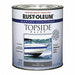 Topside Paint 1 qt Battleship Gray Alkyd