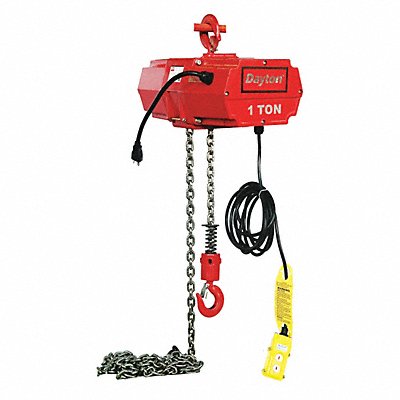 Electric Chain Hoist 2000 lb 10 ft.
