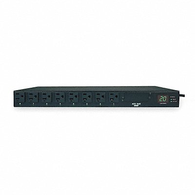 PDU 20A 16 Outlet 12 ft Black