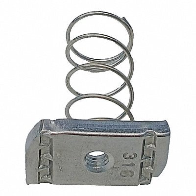 Spring Nut 304 SS Overall W 3/4in PK25