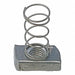 Spring Nut 304 SS Overall W 3/4in PK25