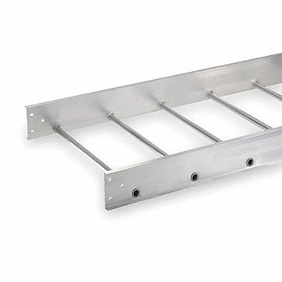 Ladder Tray 12 Ft L x 24 In W 100 Lb Cap