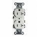 Receptacle White 20 A 2P3W Side 1PK