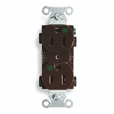 Recept Brown 15 A 2P3W Back Side 1PK