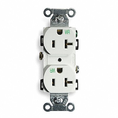 Recept White 20 A 2P3W Back Side 1PK