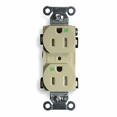 Recept Ivory 15 A 2P3W Back Side 1PK