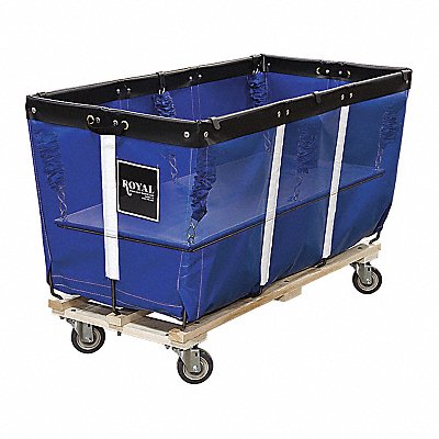Flatwork Ironer Truck 50 Blue Vinyl