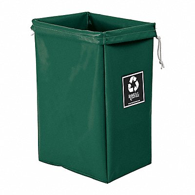 Enviro Hamper Bag 30 gal green vinyl