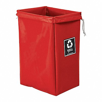 Enviro Hamper Bag 30 gal Red Vinyl