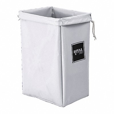 Hamper Bag 30 gal White Vinyl