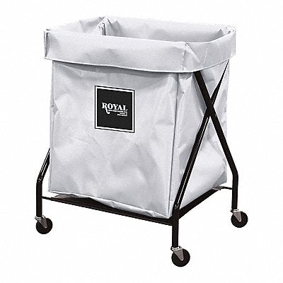 X-Frame Cart 8 Bu White Vinyl