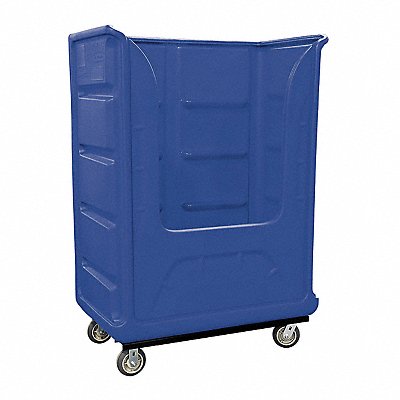 Poly Bulk Truck 48 cu ft Blue