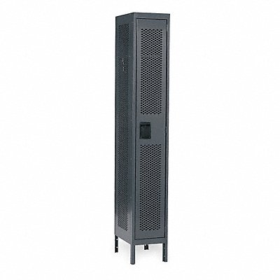 Lckr 1x1Lckr Gray 78 x12 x18 UnAssm
