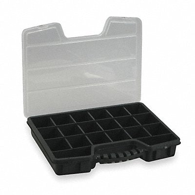 Adjustable Compartment Box Blk 2 7/16 in