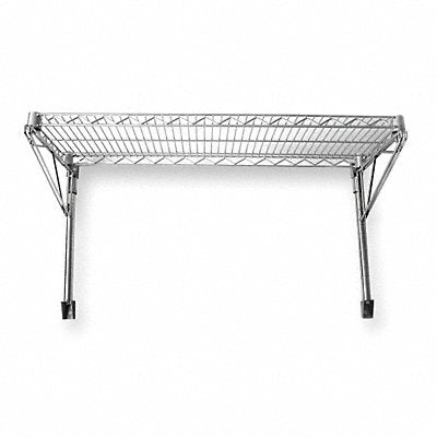 Wire Wall Shelf 14x18x48in ShlfCap 250lb