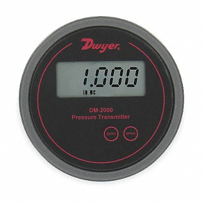 Diff Transmitter Digital 0 to 0.25 in wc